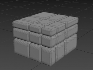 mirror block 3D 模型