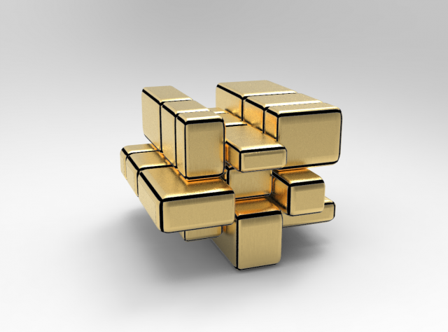 mirror block Modèle 3D .c4d .max .obj .3ds .fbx .stl .blend 