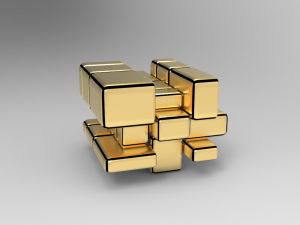 mirror block Modèle 3D