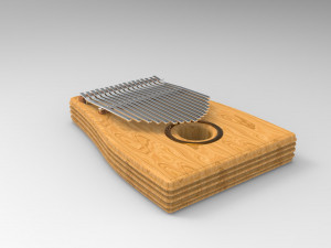 kalimba 3D Model