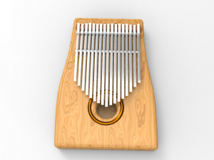 kalimba 3Dモデル