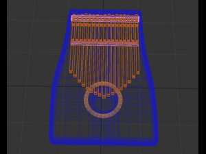kalimba 3Dモデル