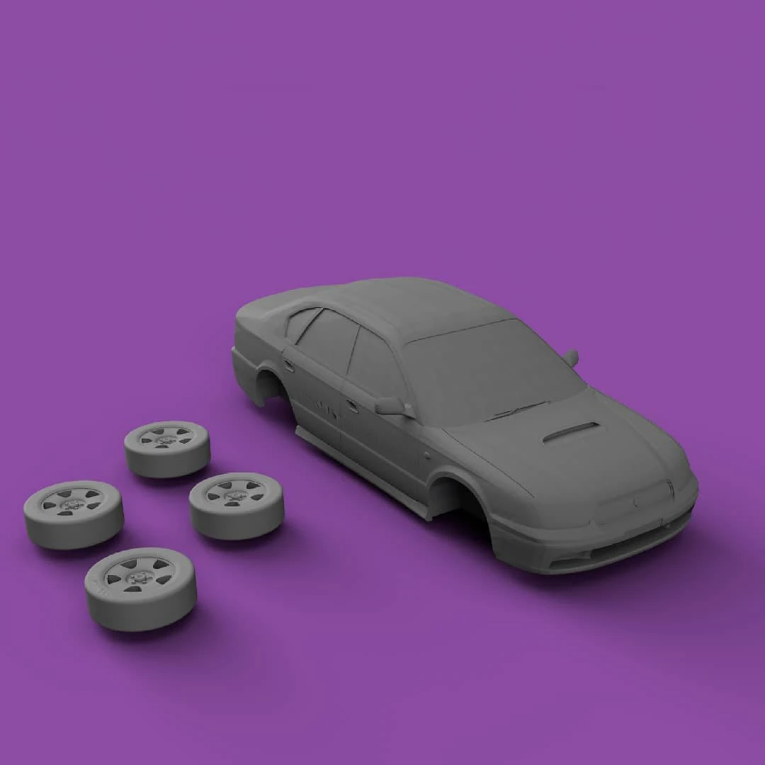 subaru legacy 3D Print Model .c4d .max .obj .3ds .fbx .stl .blend 