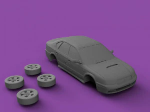 subaru mirası 3D Baskı Modeli