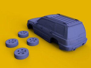 subaru forester 3D Print Model