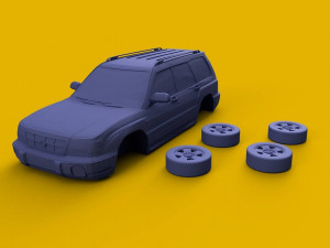 subaru forester 3D Print Model