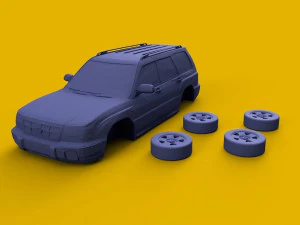 subaru forester 3D Print Model