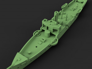 chinese cruiser kiang chia 3D प्रिंट मॉडल