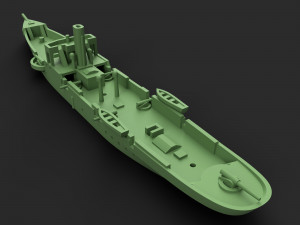 chinese cruiser kiang chia Model Cetak 3D