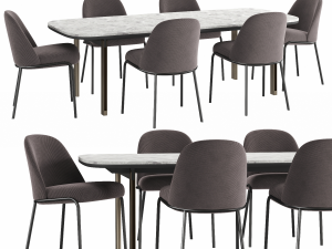 dining set 1 3Dモデル