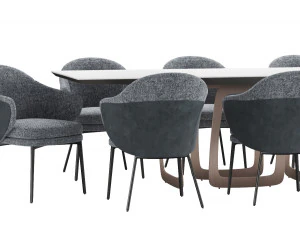 dining set 2 3D Model