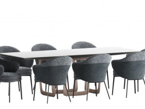 dining set 2 3D Model