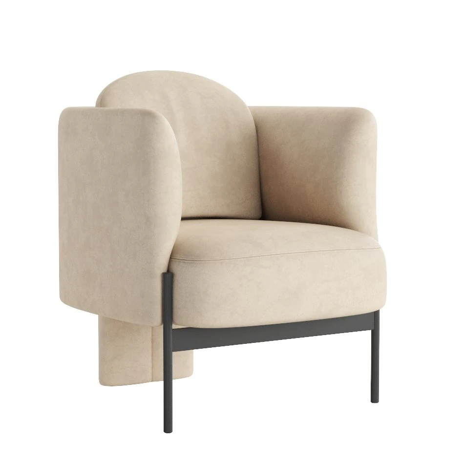 armchair 1 3D Model .c4d .max .obj .3ds .fbx .stl .blend 