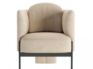 armchair 1 3Dモデル