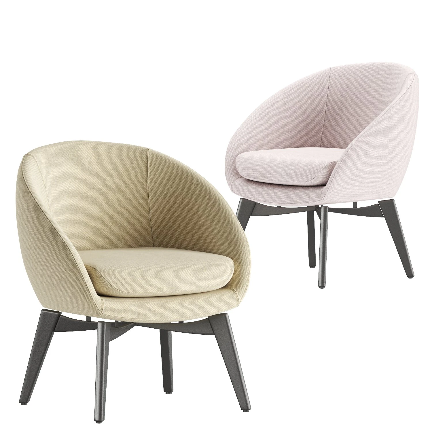 armchair 5 3D Model .c4d .max .obj .3ds .fbx .stl .blend