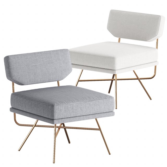 armchair 6 Modello 3D .c4d .max .obj .3ds .fbx .stl .blend 