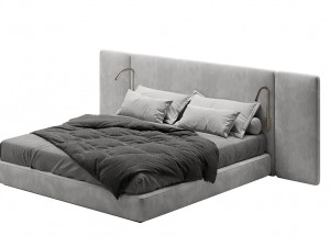 bed 2 Modello 3D