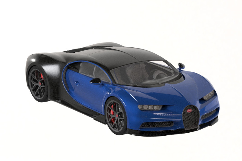 Bugatti chiron sport 2019 3D Model .c4d .max .obj .3ds .fbx .stl .blend 