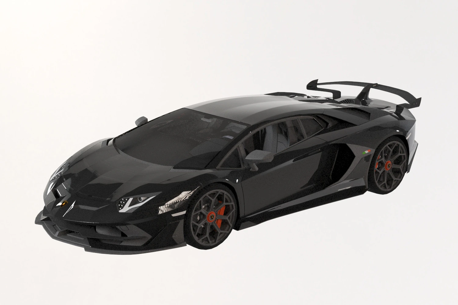 Lamborghini-aventador 2019 3D Model .c4d .max .obj .3ds .fbx .stl .blend