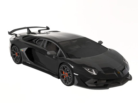 Lamborghini-aventador 2019 3D Model