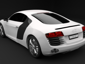 audi r8 3D 模型