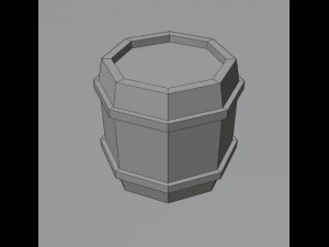 barrel 3D Model