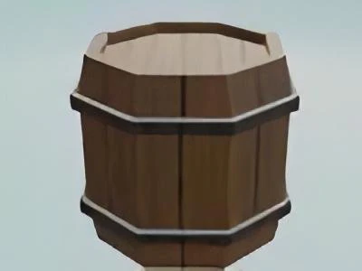 barrel 3D Model .c4d .max .obj .3ds .fbx .stl .blend 