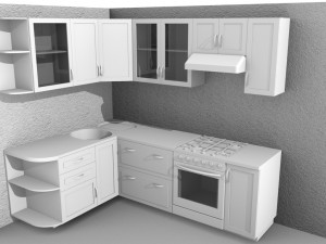 kitchen 3Dモデル