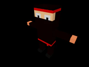 15 characters voxel s pack 3D Model