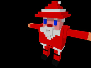 15 characters voxel s pack 3D Model