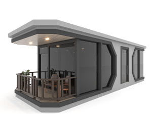 Konteyner ev dom 3D Model