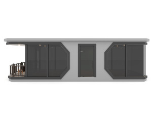 Konteyner ev dom 3D Model