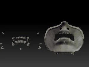 m&aacute;scara fantasma de tsushima Modelo 3D