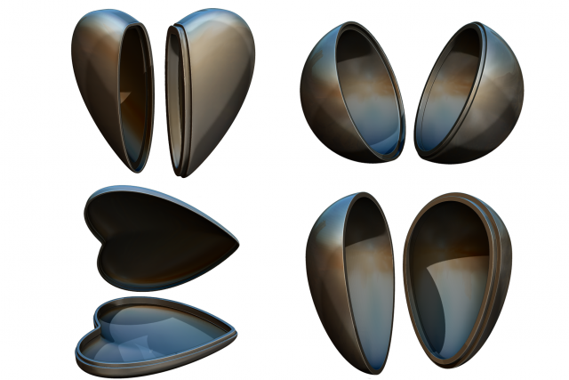 formy 3D Модель .c4d .max .obj .3ds .fbx .stl .blend 