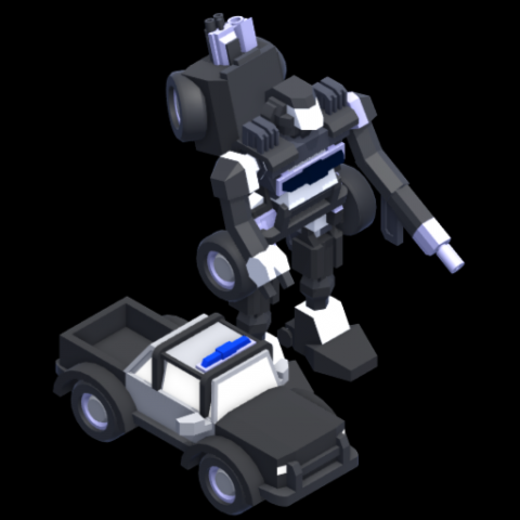 5 types of transformers 3D Model .c4d .max .obj .3ds .fbx .stl .blend 