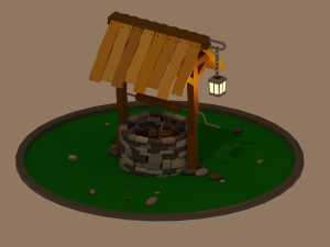 well Modello 3D