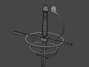 3d rapier 3D Model