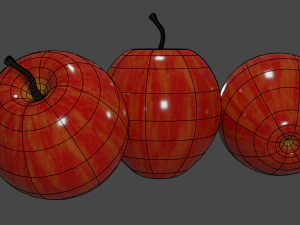 simple apple 3D Model