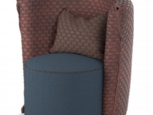arm chair 3D 模型