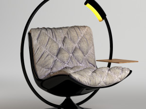 arm chair Modello 3D