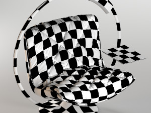 arm chair Modello 3D