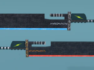 duży miecz Model 3D