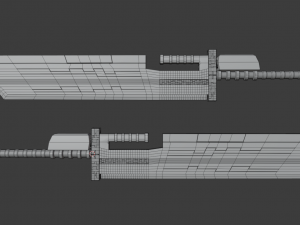 big sword 3D Model