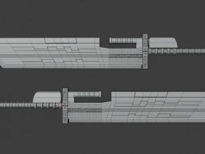 big sword 3D Model