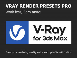 vray render presets pro 3D Assets