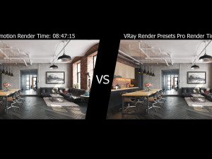 Vray render presets pro CG Textures