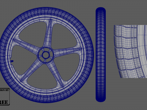 bmx midpoly for cartoon 3D Модель