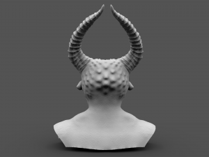 creature head hipoly 3D Model