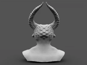 creature head hipoly 3D Model