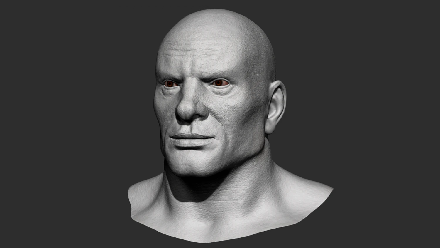 head detalized 3D Model .c4d .max .obj .3ds .fbx .stl .blend 